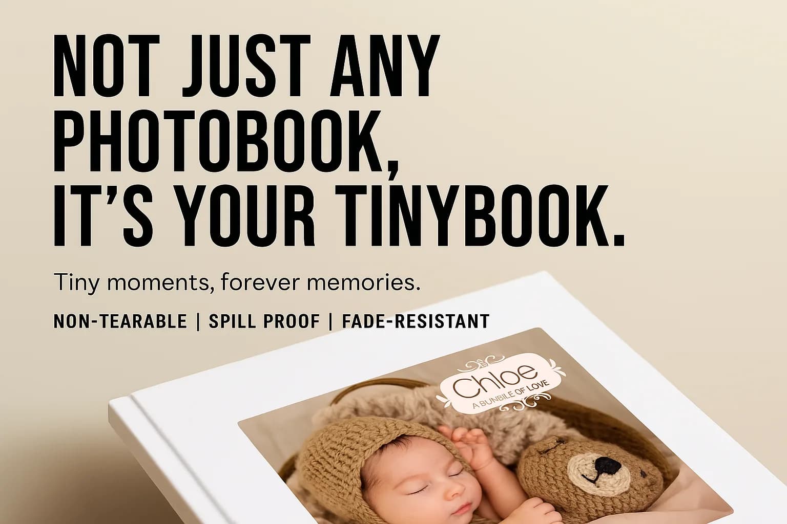 Baby book display